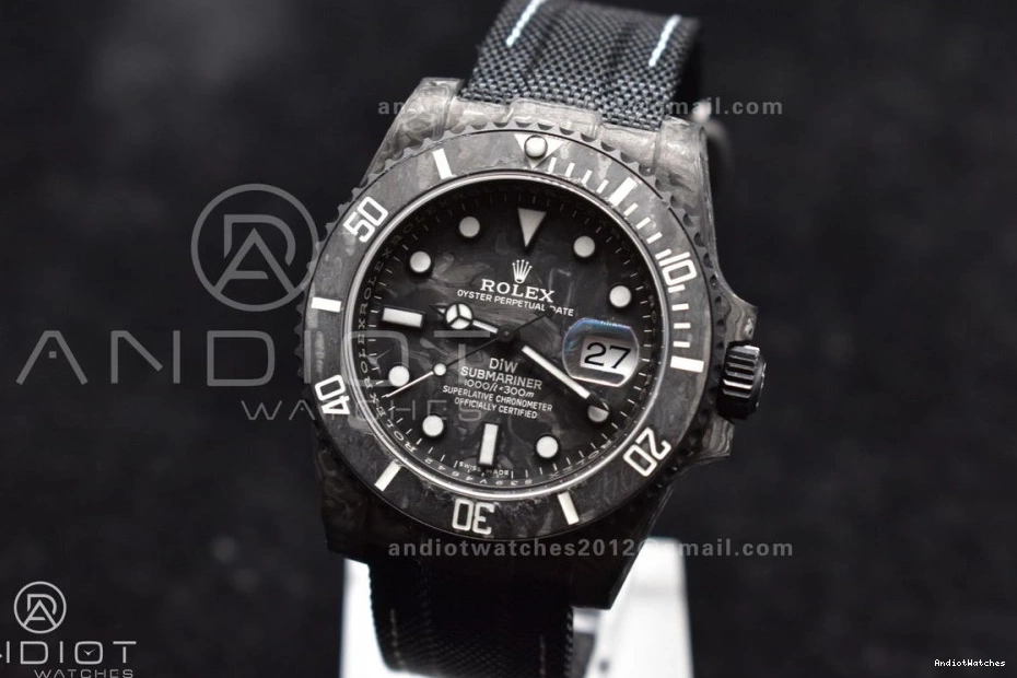 Dial DIW VSF Bracelet DLC VS Black Blue Edition Submariner Best Sandblasted 466 DLC on 1:1 OnTrend 1014